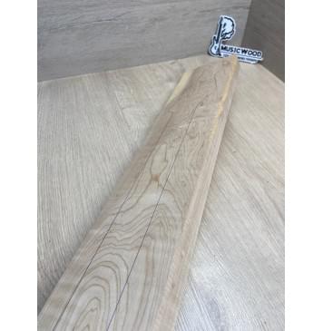 Клён Белый Явор, Волнистый заготовка грифа для электрогитары Тангент АА Волна А 27х114х718 мм-6