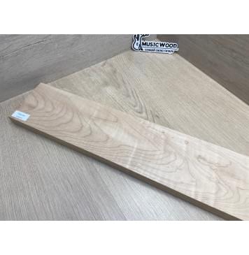 Клён Белый Явор, Волнистый заготовка грифа для электрогитары Тангент АА Волна А 27х114х718 мм-13