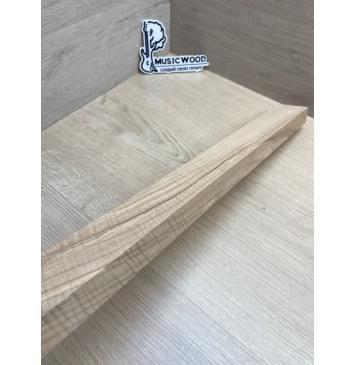 Ясень Волнистый Универсальная заготовка Смешанный ААА Волна АА 26х46х529 мм-2