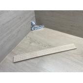 Ясень Волнистый Универсальная заготовка Радиал АА Волна АА 11х46х462 мм