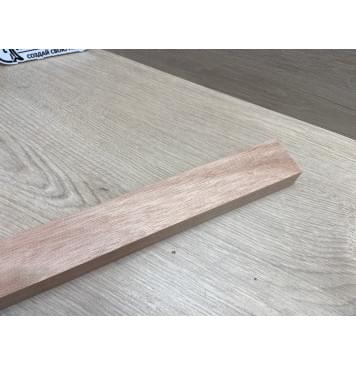 Окуме (Габон) Универсальная заготовка Смешанный ААА 28х46х460 мм-3