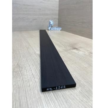 Эбен Чёрный заготовка накладки для бас-гитары Радиал А 8(7)х71-57х720 мм-6