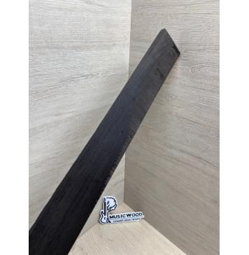 Эбен Чёрный заготовка накладки для бас-гитары Радиал АА 8(7)х70-56х706 мм-5