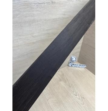 Эбен Чёрный заготовка накладки для бас-гитары Радиал АА 8(7)х70-56х706 мм-6