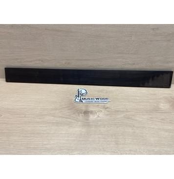 Эбен Чёрный заготовка накладки для бас-гитары Радиал А 8(7)х71-59х716 мм-0