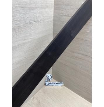 Эбен Чёрный заготовка накладки для бас-гитары Радиал А 8(7)х71-59х716 мм-4