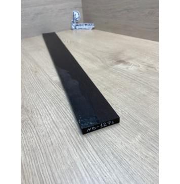 Эбен Чёрный заготовка накладки для бас-гитары Радиал А 9(8)х64-52х697 мм-3