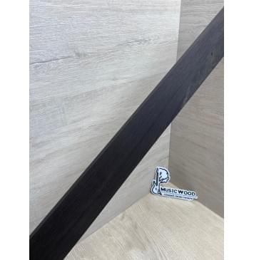 Эбен Чёрный заготовка накладки для бас-гитары Радиал А 9(8)х64-52х697 мм-4