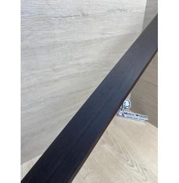 Эбен Чёрный заготовка накладки для бас-гитары Радиал А 9(8)х64-52х697 мм-5