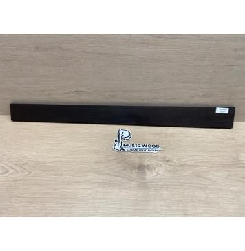 Эбен Чёрный заготовка накладки для бас-гитары Радиал А 9(8)х64-52х697 мм-6
