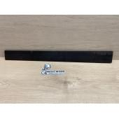 Эбен Чёрный заготовка накладки для бас-гитары Смешанный А 8(7)х71-59х677 мм