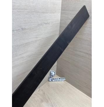 Эбен Чёрный заготовка накладки для бас-гитары Смешанный А 8(7)х71-59х677 мм-5