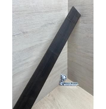 Эбен Чёрный заготовка накладки для бас-гитары Смешанный А 8(7)х67-57х712 мм-4