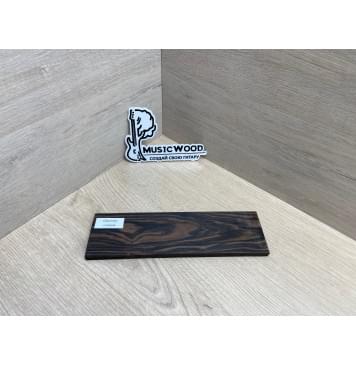 Эбен Мадагаскарский универсальная заготовка Тангент АА 7х64х225 мм-4