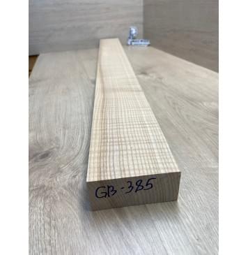 Ясень Белый Волнистый заготовка грифа для бас-гитары Радиал АА Волна ААА 43х98х1015 мм (заготовка без напряжения)-1