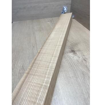 Ясень Белый Волнистый заготовка грифа для бас-гитары Радиал АА Волна ААА 43х98х1015 мм (заготовка без напряжения)-2