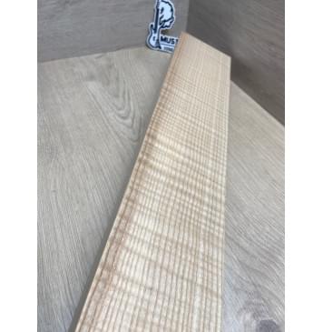 Ясень Белый Волнистый заготовка грифа для бас-гитары Радиал АА Волна ААА 43х98х1015 мм (заготовка без напряжения)-3