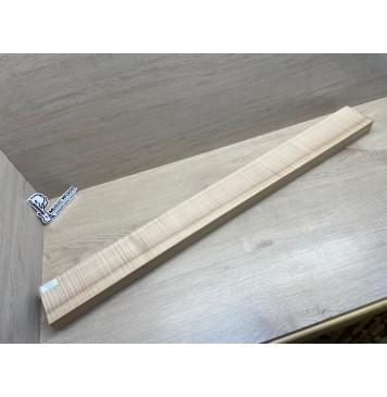 Ясень Белый Волнистый заготовка грифа для бас-гитары Радиал АА Волна ААА 43х98х1015 мм (заготовка без напряжения)-6