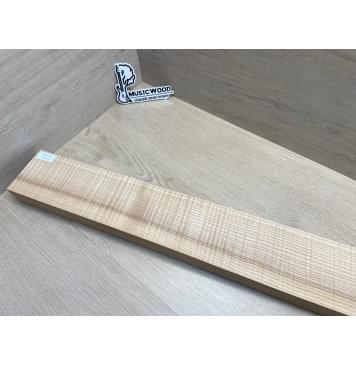 Ясень Белый Волнистый заготовка грифа для бас-гитары Радиал АА Волна ААА 43х98х1015 мм (заготовка без напряжения)-9