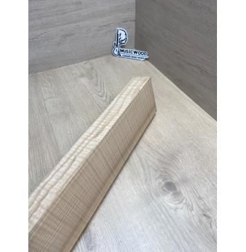 Ясень Белый Волнистый заготовка грифа для бас-гитары Радиал АА Волна ААА 43х98х1015 мм (заготовка без напряжения)-12