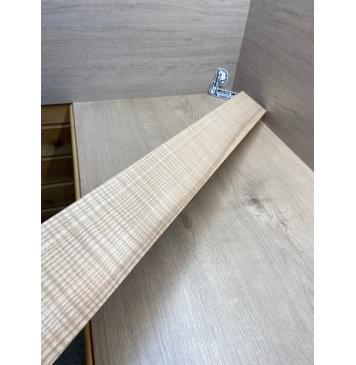 Ясень Белый Волнистый заготовка грифа для бас-гитары Радиал АА Волна ААА 43х98х1015 мм (заготовка без напряжения)-13