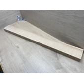 Ясень Белый Волнистый заготовка грифа для бас-гитары Радиал АА Волна ААААА 42х98х1008 мм (заготовка без напряжения)