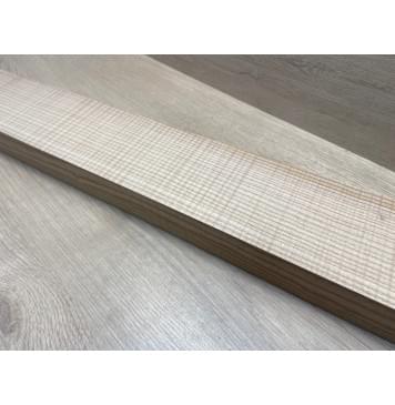 Ясень Белый Волнистый заготовка грифа для бас-гитары Радиал АА Волна ААААА 42х98х1008 мм (заготовка без напряжения)-2