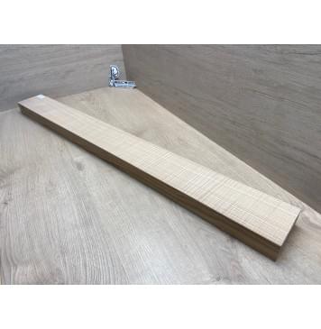 Ясень Белый Волнистый заготовка грифа для бас-гитары Радиал АА Волна ААААА 42х98х1008 мм (заготовка без напряжения)-5