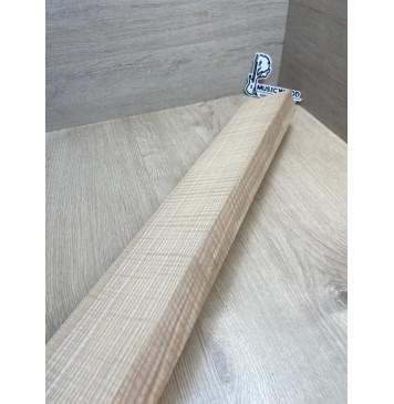 Ясень Белый Волнистый заготовка грифа для бас-гитары Радиал АА Волна ААААА 42х98х1008 мм (заготовка без напряжения)-6