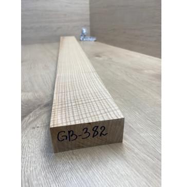 Ясень Белый Волнистый заготовка грифа для бас-гитары Радиал АА Волна ААААА 42х98х1008 мм (заготовка без напряжения)-13