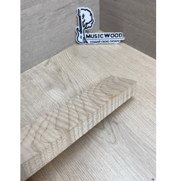 Клён Белый Явор, Волнистый Универсальная заготовка Радиал ААА Волна ААА 23х63х250 мм-7