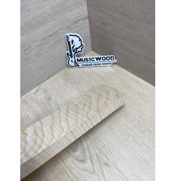 Клён Белый Явор, Волнистый Универсальная заготовка Радиал ААА Волна ААА 23х63х250 мм-8