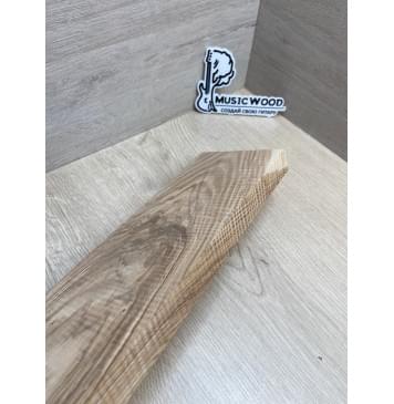 Ясень Оливковый Волнистый Универсальная заготовка Смешанный АА Волна АА 25х110х378 мм-5