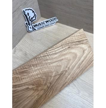 Ясень Оливковый Волнистый Универсальная заготовка Смешанный АА Волна АА 25х110х378 мм-6