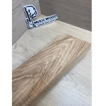 Ясень Оливковый Волнистый Универсальная заготовка Смешанный АА Волна АА 25х110х378 мм-8