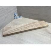 Ясень Оливковый Волнистый Универсальная заготовка Смешанный АА Волна ААА 26х106х521 мм