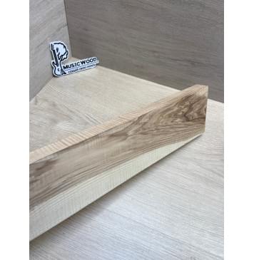 Ясень Оливковый Волнистый Универсальная заготовка Смешанный АА Волна ААА 25х111х526 мм-4