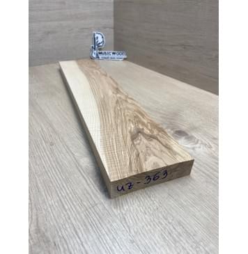 Ясень Оливковый Волнистый Универсальная заготовка Смешанный АА Волна ААА 25х111х526 мм-2