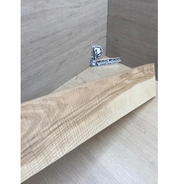 Ясень Оливковый Волнистый Универсальная заготовка Смешанный АА Волна ААА 25х111х526 мм-7