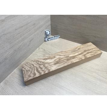 Ясень Оливковый Волнистый Универсальная заготовка Смешанный АА Волна АА 45х112х493 мм-0