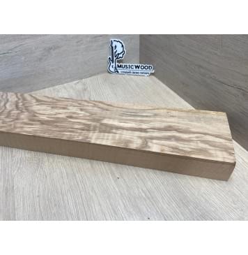 Ясень Оливковый Волнистый Универсальная заготовка Смешанный АА Волна АА 45х112х493 мм-2