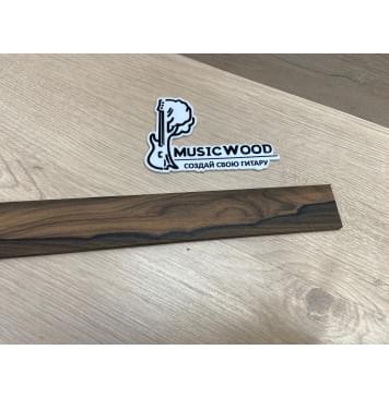 Зирикот заготовка накладки для электрогитары Радиал АА 7.5х56.6-43.2х520 мм-3