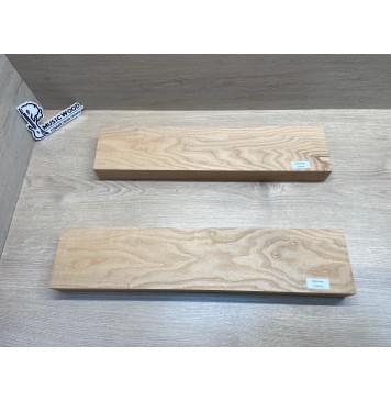 Ясень Оливковый Волнистый заготовка корпуса гитары со сквозным грифом Тангент АА Волна ААА 45х(112-113)х(495-535) мм (2 шт.), 742 кг/м3-3