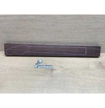 Палисандр Индийский заготовка грифа Радиал АА 26х97-81х776 мм-0