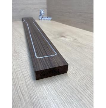 Палисандр Индийский заготовка грифа Радиал АА 26х96-79х773 мм-4