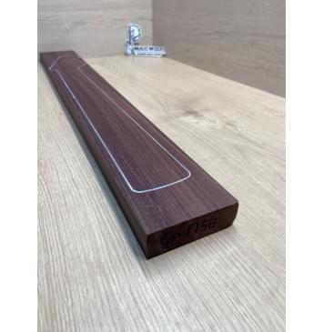 Палисандр Индийский заготовка грифа Радиал АА 25х94-81х775 мм-3