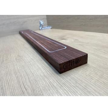 Палисандр Индийский заготовка грифа Радиал АА 26х98-82х775 мм-4