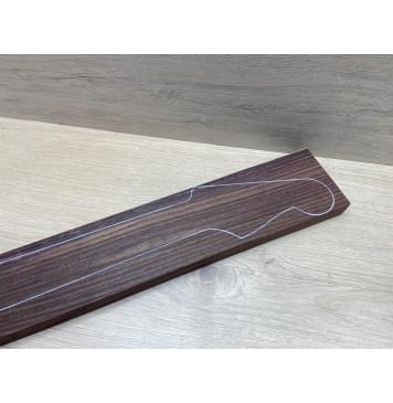 Палисандр Индийский заготовка грифа Радиал АА 26х97-81х775 мм-2