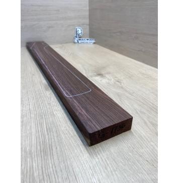 Палисандр Индийский заготовка грифа Радиал АА 26х97-81х775 мм-4