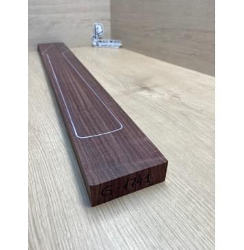 Палисандр Индийский заготовка грифа Радиал АА 26х97-81х770 мм-4